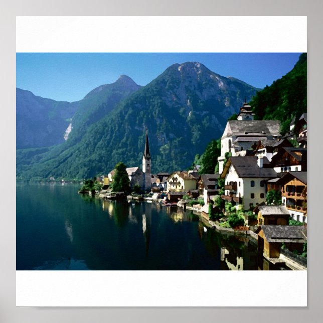 Fluss Austria Poster (Vorne)