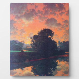 Fluss bei Scutney by Maxfield Parrish Fotoplatte