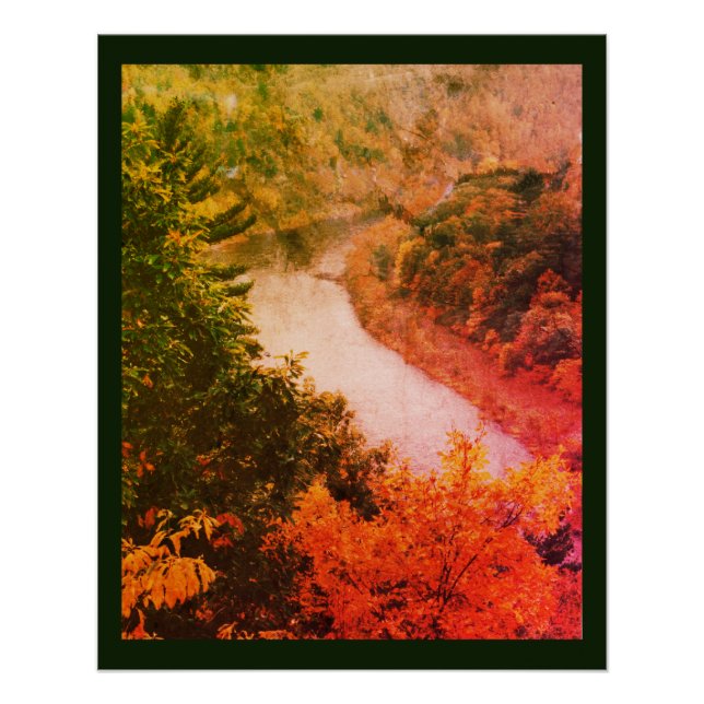 Fluss Bend Poster (Vorderseite)