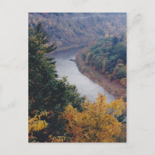 Fluss Bend Postkarte