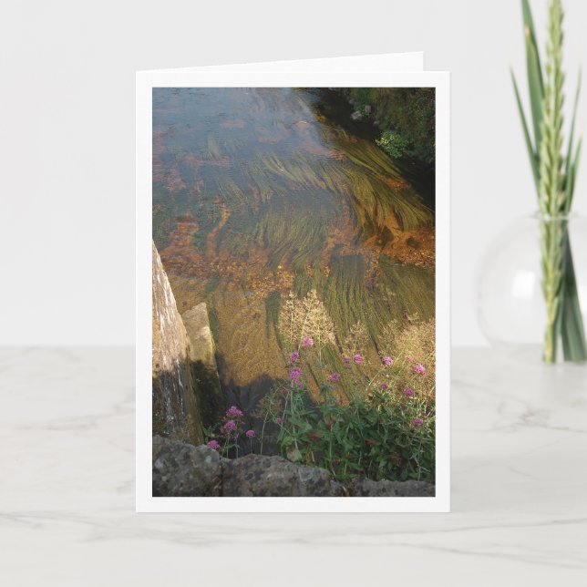 Fluss-Bett Karte (Vorderseite)