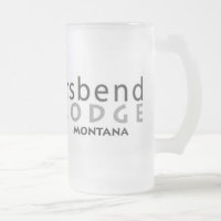 Fluss-Biegungs-Häuschen-mattierte Tasse