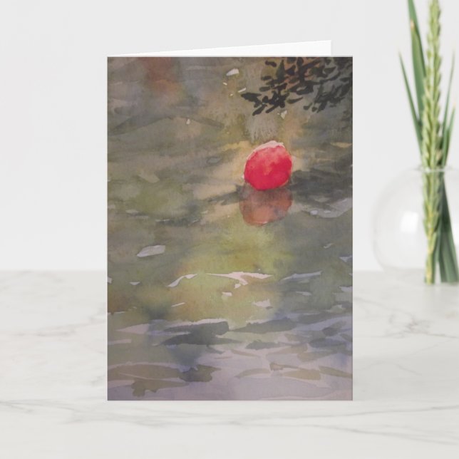 Fluss-Boje Karte (Vorderseite)