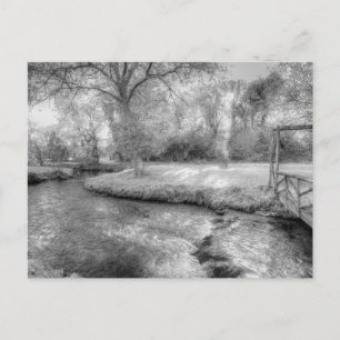 Fluss Bovey Dartmoor Infrared Postkarte