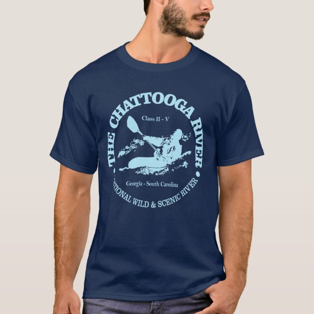 Fluss Chattooga (K2) T-Shirt (Vorderseite)