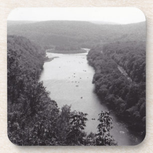 Fluss Circle Getränkeuntersetzer