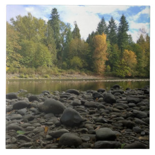 Fluss Clackamas, OR Fliese