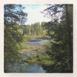 Fluss Clackamas, Oregon Glasuntersetzer