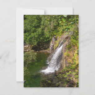 Fluss Coe Wasserfall Postkarte