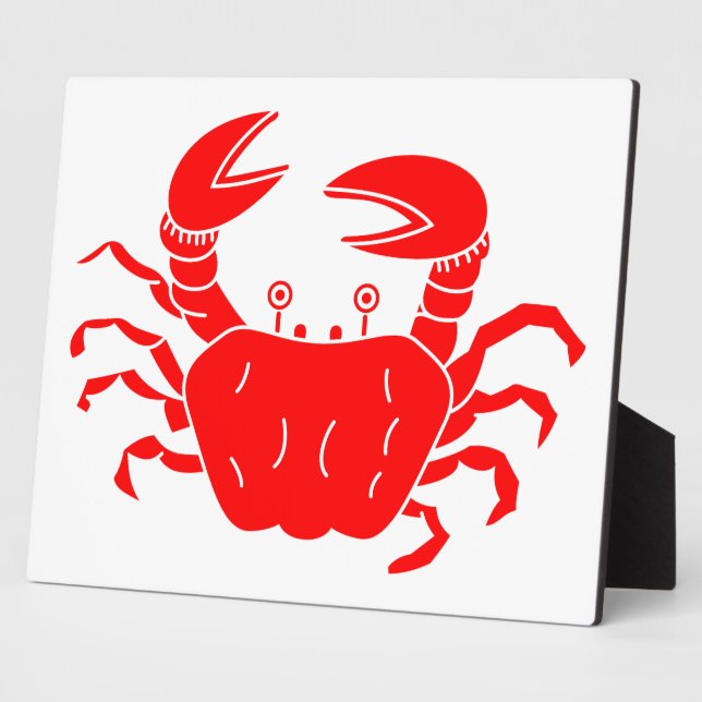 Fluss Crab Fotoplatte (Seite)