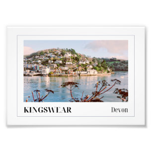 Fluss Dart, Kingswear, Devon Fotodruck