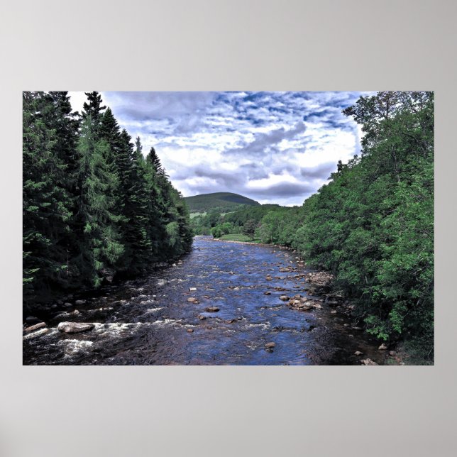 Fluss Dee Poster (Vorne)