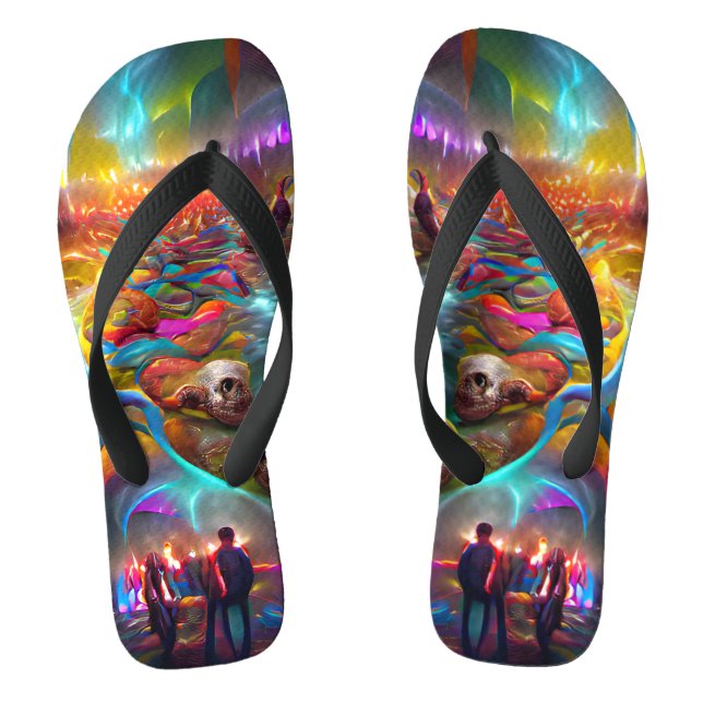 Fluss der Soule benutzerdefinierte Flip Flops erst (Fußbett)