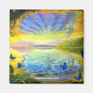 Fluss des Leben-Magneten Magnet