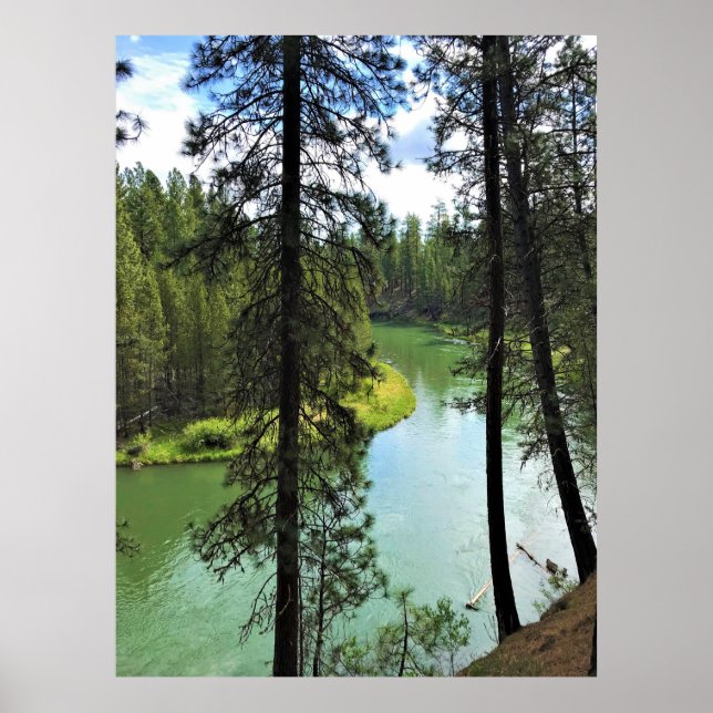 Fluss Deschutes, OR Poster (Vorne)
