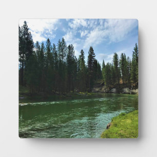Fluss Deschutes, Oregon Fotoplatte