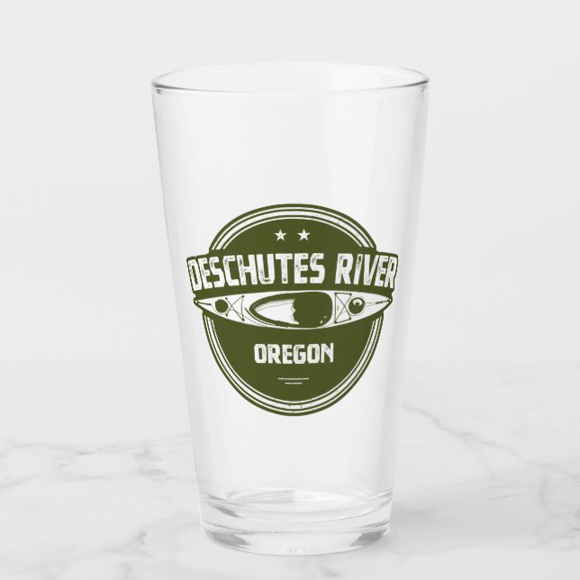 Fluss Deschutes, Oregon Glas (Vorderseite)