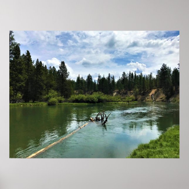 Fluss Deschutes, Oregon Poster (Vorne)