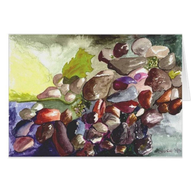 Fluss-Felsen (Vorderseite (Horizontal))