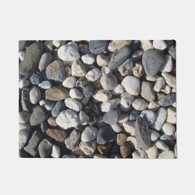 Fluss-Felsen Fußmatte (Vorderseite)