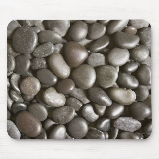 Fluss-Felsen-Schwarz-Stein-Hintergrund - besonders Mousepad