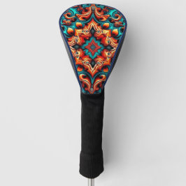 Fluss - Gold Head Cover Golf Headcover