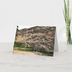 Fluss Imnaha, Oregon Karte