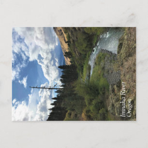 Fluss Imnaha, Oregon Postkarte