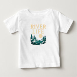 Fluss ist T - Shirt des Lebens - Natur Inspiriert