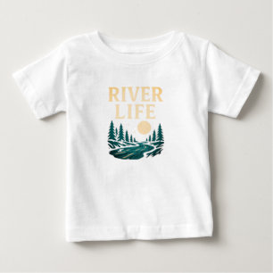 Fluss ist T - Shirt des Lebens - Natur Inspiriert