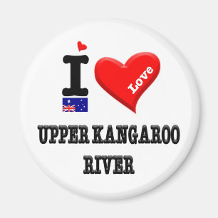 FLUSS KANGAROO - I Liebe Magnet