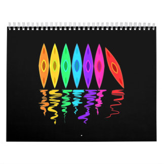 Fluss Kayaking Kalender
