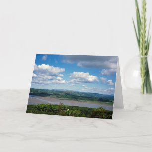 Fluss Kent Lake District Cumbria England Dankeskarte