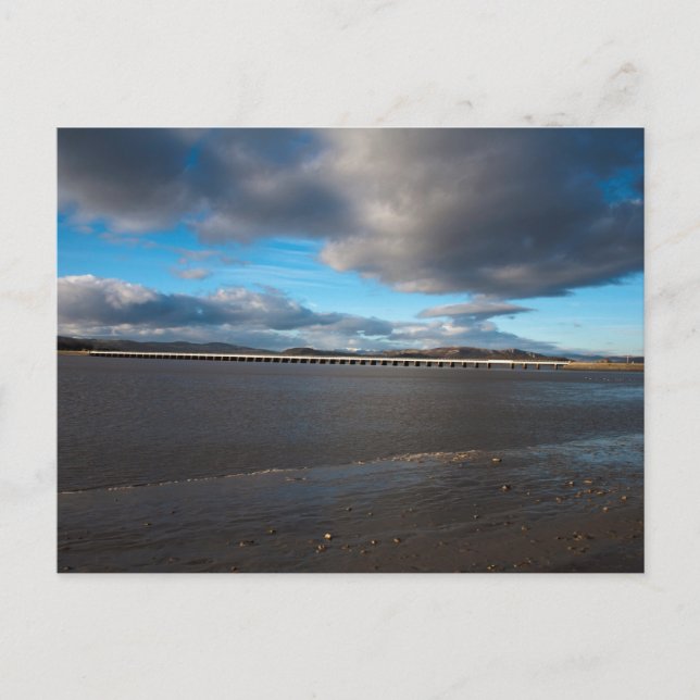 Fluss Kent Lake District Cumbria England Postkarte (Vorderseite)