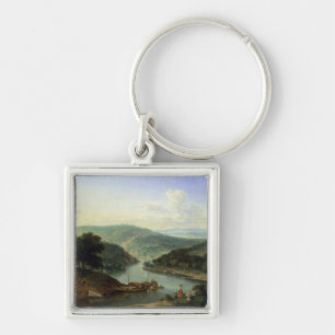 Fluss-Landschaft, 1697 Schlüsselanhänger