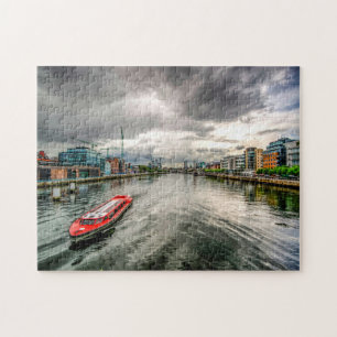 Fluss Liffey Dublin.
