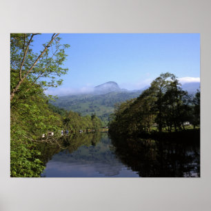 Fluss Lochay Killin Scotland Poster