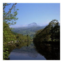 Fluss Lochay Killin Scotland Poster