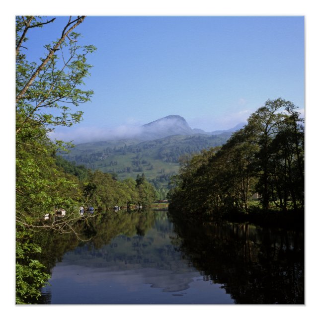 Fluss Lochay Killin Scotland Poster (Vorderseite)
