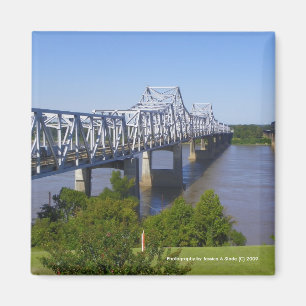 Fluss Mississipi-Brücken-Magneten Magnet
