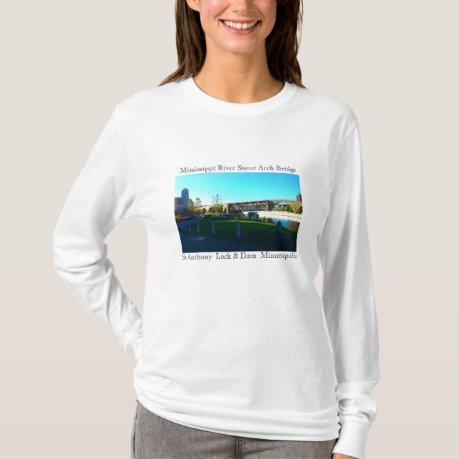 Fluss Mississipi T-Shirt (Vorderseite)