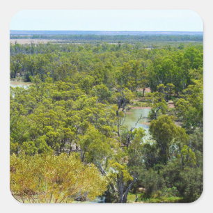Fluss Murray Australia High Views, Stickers
