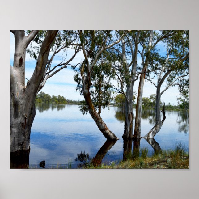Fluss Murray Australia, Just Beautiful, Poster (Vorne)