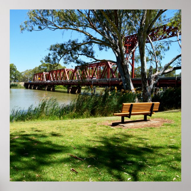 Fluss Murray, Australien, The Bridge, Poster (Vorne)