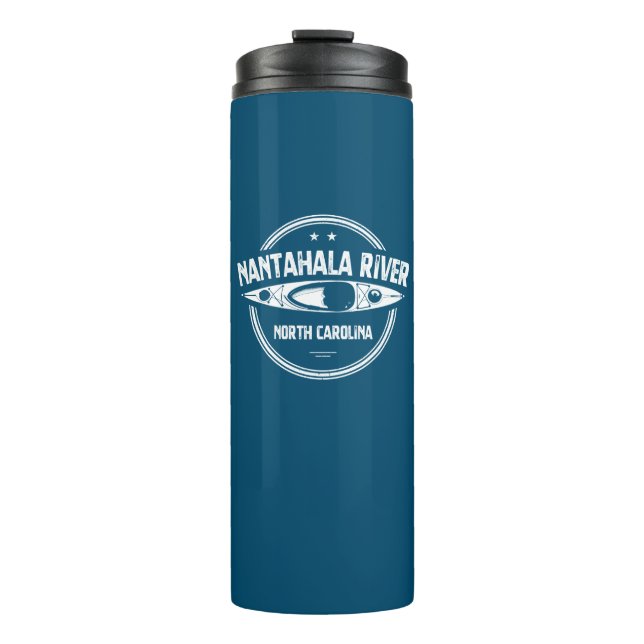 Fluss Nantahala, North Carolina Thermosbecher (Vorderseite)