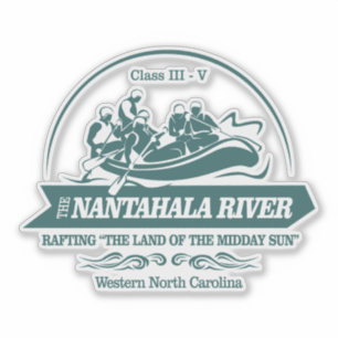 Fluss Nantahala (Rafting2) Aufkleber