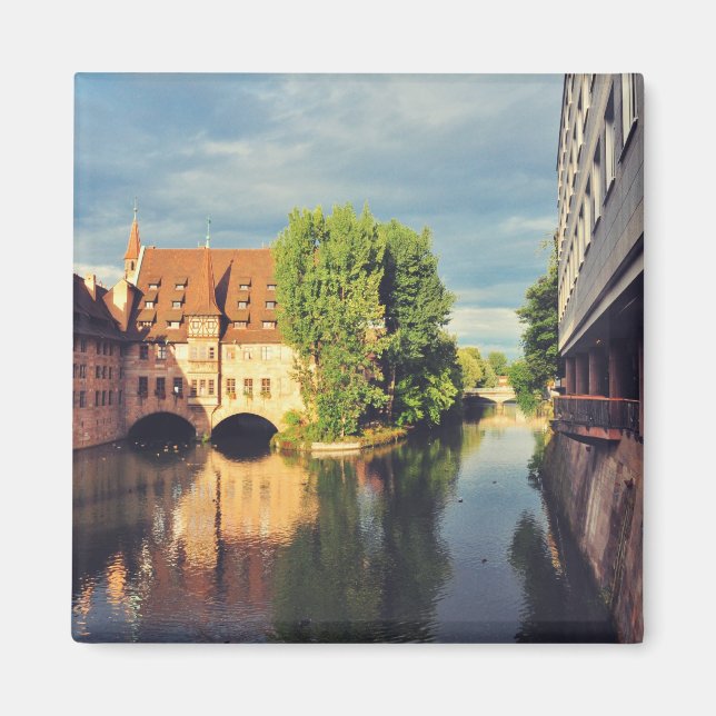 Fluss Nürnberg Magnet (Vorne)
