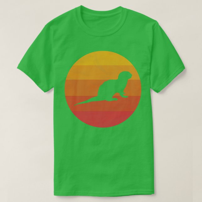 Fluss Otter T-Shirt (Design vorne)
