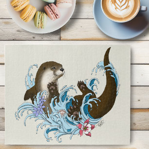 Fluss Otter Water Niedlich