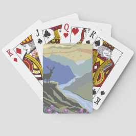 Fluss Peak Serenity Spielkarten